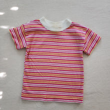 Load image into Gallery viewer, Vintage Girly Striped Tee 3t
