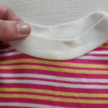 Load image into Gallery viewer, Vintage Girly Striped Tee 3t
