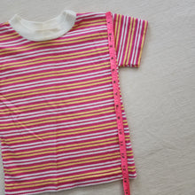 Load image into Gallery viewer, Vintage Girly Striped Tee 3t
