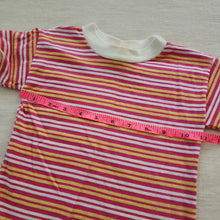 Load image into Gallery viewer, Vintage Girly Striped Tee 3t
