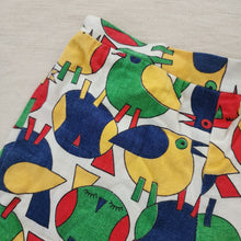 Load image into Gallery viewer, Vintage 70s Bird Pattern Shorts kids 6
