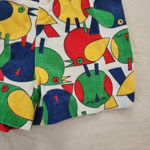 Load image into Gallery viewer, Vintage 70s Bird Pattern Shorts kids 6
