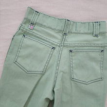 Load image into Gallery viewer, Vintage Green Flared Pants kids 8/10
