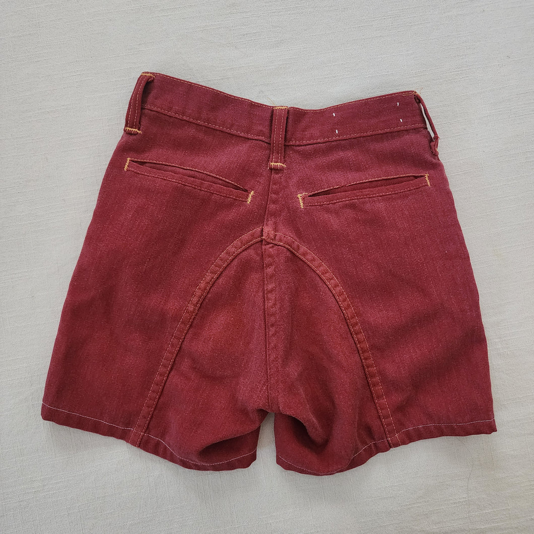 Vintage Rusty Maroon Shorts kids 8/10