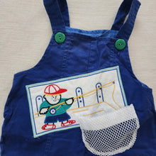 Load image into Gallery viewer, Vintage Fishing Shortalls 12 months
