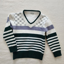 Load image into Gallery viewer, Vintage Striped Knit Crewneck 3t/4t
