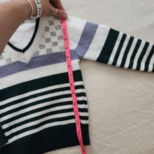 Load image into Gallery viewer, Vintage Striped Knit Crewneck 3t/4t
