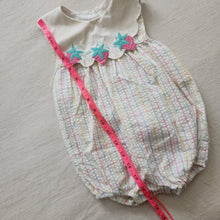 Load image into Gallery viewer, Vintage Samara Strawberry Plaid Bubble Romper 18-24 months
