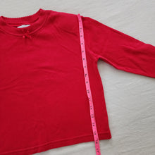 Load image into Gallery viewer, Vintage Red Long Sleeve Shirt kids 7/8
