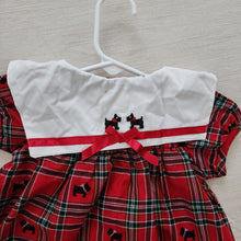 Load image into Gallery viewer, Vintage Scotty Dress/Bloomers Set 0-6 months
