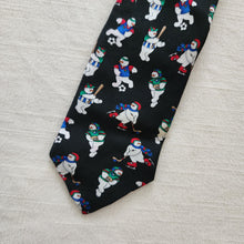 Load image into Gallery viewer, Snowman Sporty Clip-on Tie toddler/kids
