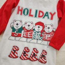 Load image into Gallery viewer, Vintage Holiday Bear Nightgown kids 6
