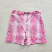 Load image into Gallery viewer, Vintage Barbie Pink Plaid Skirt 5t
