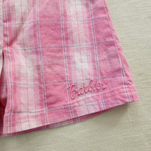 Load image into Gallery viewer, Vintage Barbie Pink Plaid Skirt 5t
