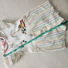 Load image into Gallery viewer, Vintage Girl&#39;s Beachy Romper 18 months
