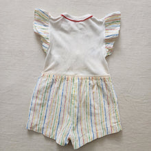 Load image into Gallery viewer, Vintage Girl&#39;s Beachy Romper 18 months
