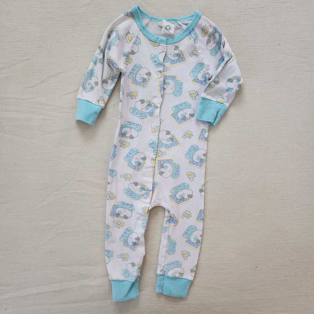 Vintage Gerber Puppy PJs 9-12 months