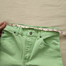 Load image into Gallery viewer, Vintage Light Green Jeans kids 10
