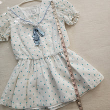 Load image into Gallery viewer, Vintage Polka Dot Drop Waist Dress kids 6
