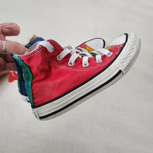 Load image into Gallery viewer, Converse Color Block Hightop Shoes toddler 11
