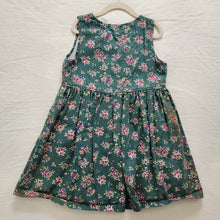 Load image into Gallery viewer, Vintage Jeanjer Fall Floral 90s Dress kids 6 *play
