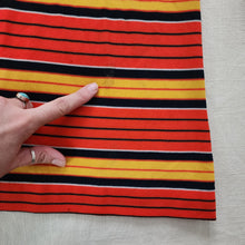 Load image into Gallery viewer, Vintage 60s/70s Striped Dress kids 6/7
