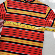 Load image into Gallery viewer, Vintage 60s/70s Striped Dress kids 6/7
