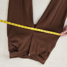 Load image into Gallery viewer, Vintage 70s Flared Brown Pants kids 12/14
