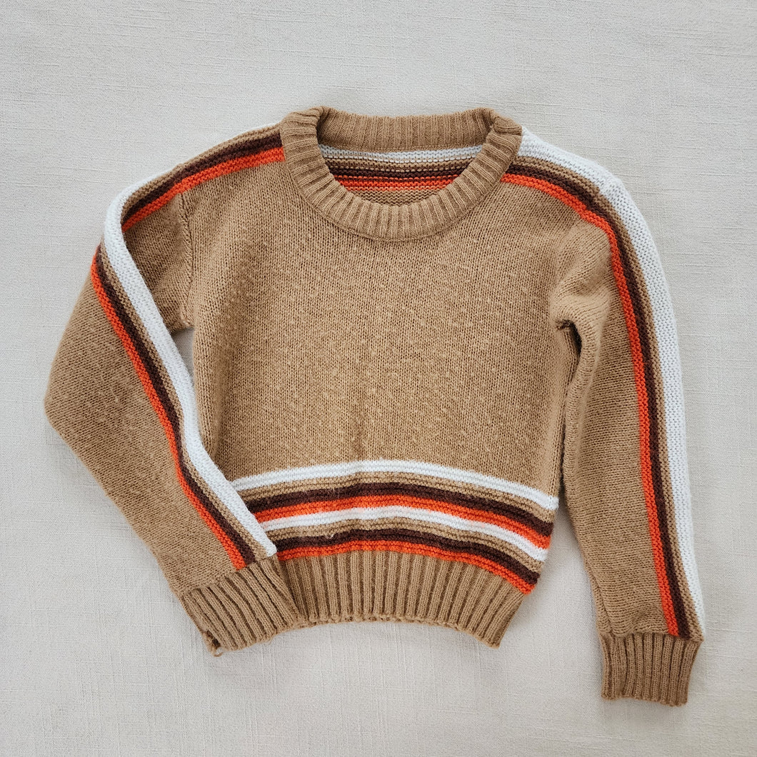 Vintage 70s Knit Sweater/Shirt 4t/5t