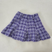 Load image into Gallery viewer, Vintage Purple Kaleidoscope Skirt kids 6/7
