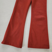 Load image into Gallery viewer, Vintage Rust Flared Pants kids 6/7
