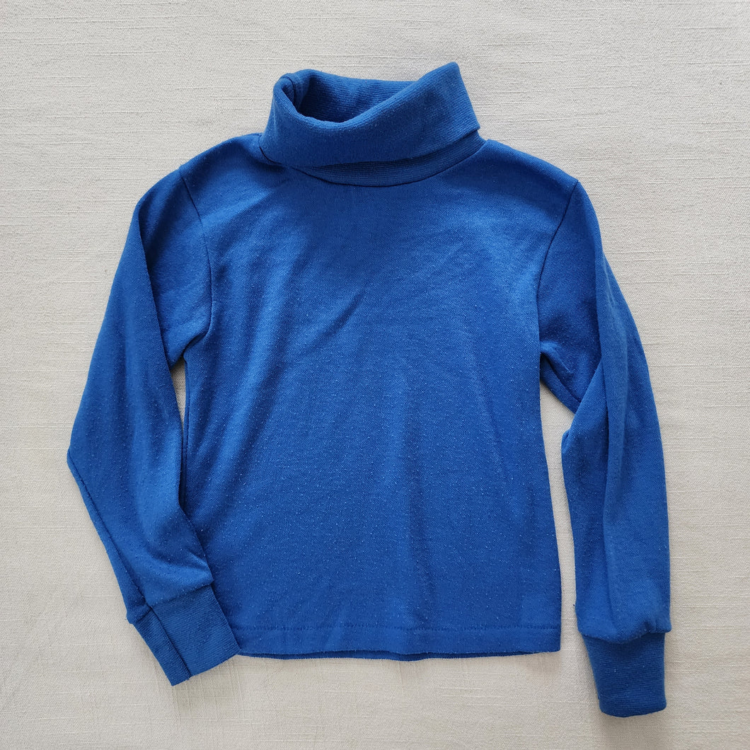 Vintage Blue Turtleneck Shirt 3t