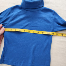 Load image into Gallery viewer, Vintage Blue Turtleneck Shirt 3t
