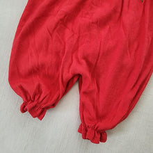 Load image into Gallery viewer, Vintage Heart Red Boysuit 0-3 months
