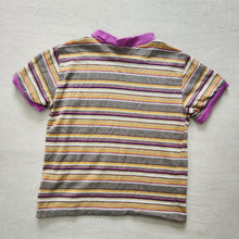 Load image into Gallery viewer, Vintage Striped Girly Tee kids 6 *play
