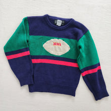 Load image into Gallery viewer, Vintage Football Knit Sweater 5t
