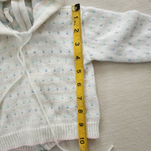 Load image into Gallery viewer, Vintage Hooded Knit Sweater 6-9 months
