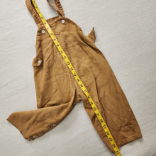 Load image into Gallery viewer, Vintage Caramel Overalls 18 months
