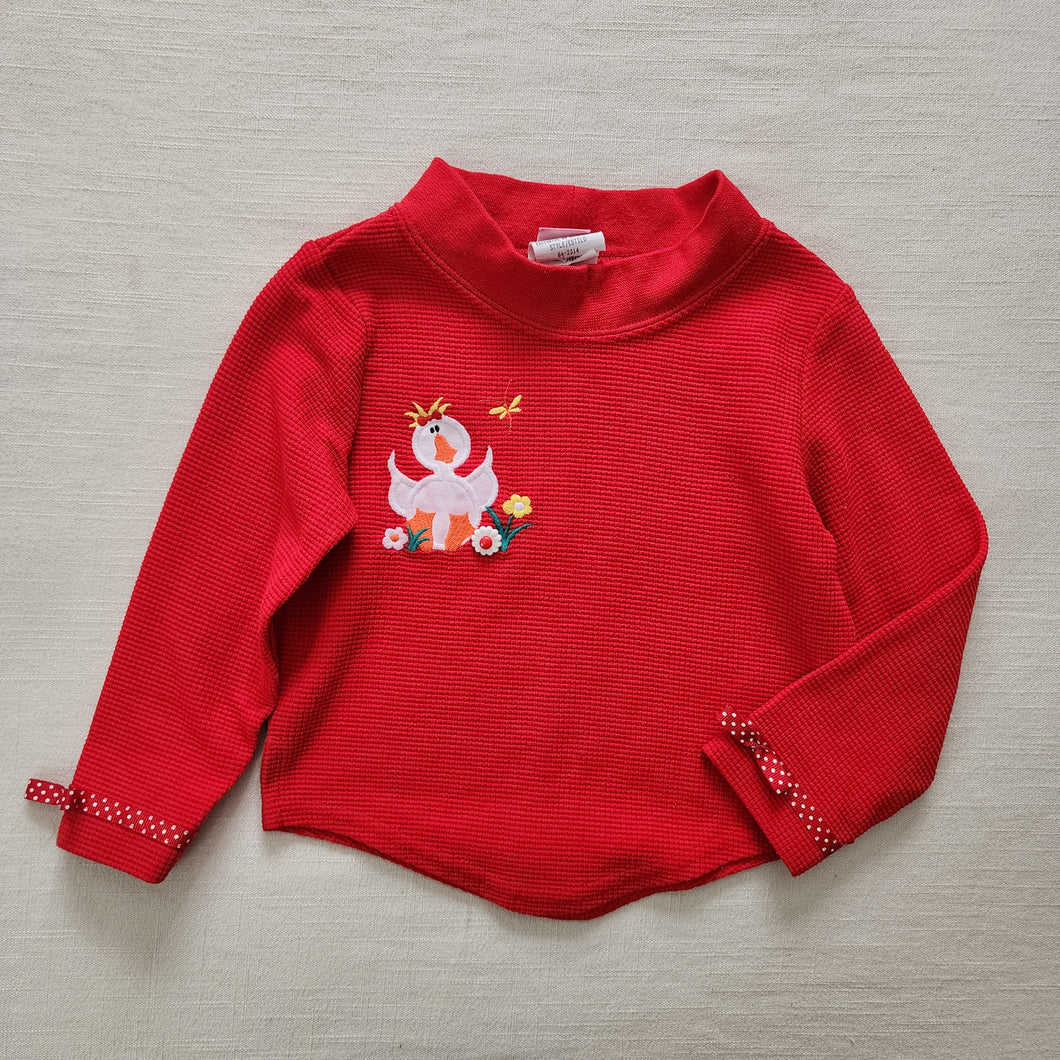 Vintage Duck Girly Long Sleeve 3t