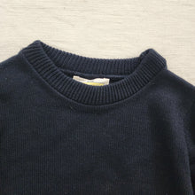 Load image into Gallery viewer, Vintage Black Knit Sweater Shirt 5t
