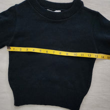 Load image into Gallery viewer, Vintage Black Knit Sweater Shirt 5t
