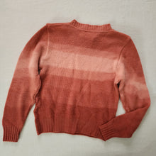 Load image into Gallery viewer, Vintage Rust Ombre Knit Sweater kids 8/10
