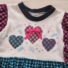 Load image into Gallery viewer, Vintage Gingham Heart Tunic 4t/5t
