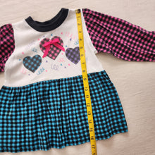 Load image into Gallery viewer, Vintage Gingham Heart Tunic 4t/5t
