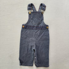 Load image into Gallery viewer, Vintage Faded Grey Overalls 6-12 months
