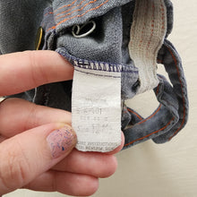 Load image into Gallery viewer, Vintage Faded Grey Overalls 6-12 months
