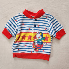 Load image into Gallery viewer, Vintage Baseball Bear Striped Tee 3-6 months

