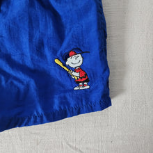 Load image into Gallery viewer, Vintage Charlie Brown Snoopy Swim Trunks 12 months
