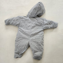 Load image into Gallery viewer, Vintage Grid Hooded Snowsuit 3-6 months
