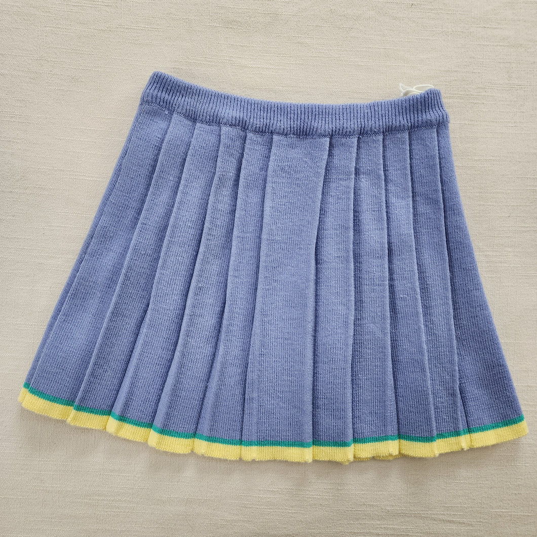 Vintage Pleated Knit Skirt 5t/6
